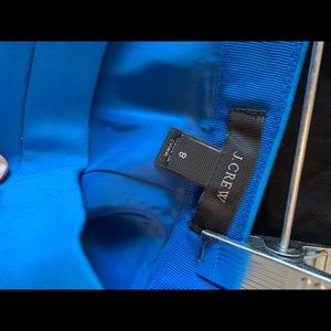 J Crew Pencil skirt blue
